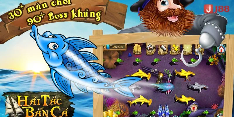 Bắn Cá Hải Tặc J88 – Trải Nghiệm Săn Kho Báu Bạc Tỷ Có 1-0-2