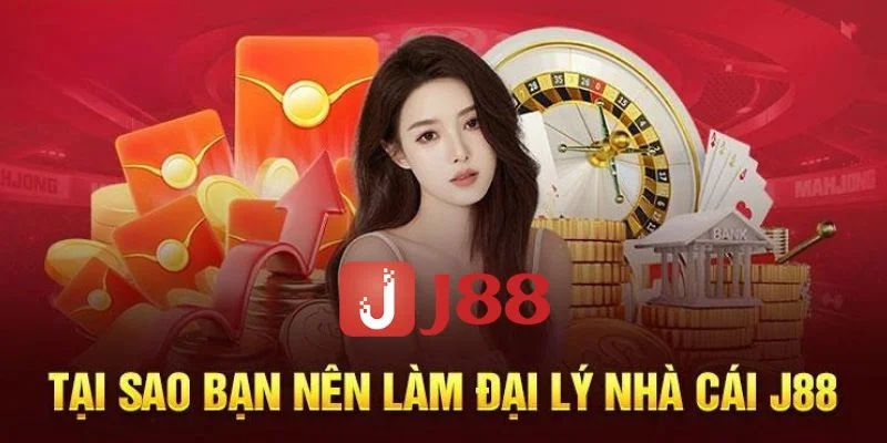 Đại Lý J88 – Cơ Hội Khởi Nghiệp Nhận Hoa Hồng Cực Hấp Dẫn 2 Trở thành đại lý J88 bạn sẽ nhận về vô số đặc quyền hấp dẫn.
