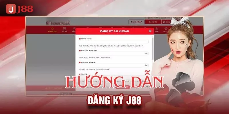 J88 - Link Vào Nhà Cái J 88 adidasiniki Chính Thức Mới Nhất 2026 19 Các bước đăng ký tạo tài khoản chơi tại J88 rất đơn giản.